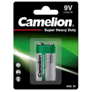 Батарейка солевая "крона" Camelion Heavy Duty 6F22 ( 1шт. на блистере) ЭН-1672