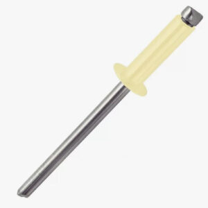 Заклепки Al/st 4.8х12 RAL 1014 (слоновая кость) 083-48121014