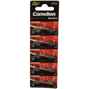 Батарейка часовая Camelion Mercury Free (0%Hg) AG 2 LR726 396A (10шт. на блистере) ЭН-12810